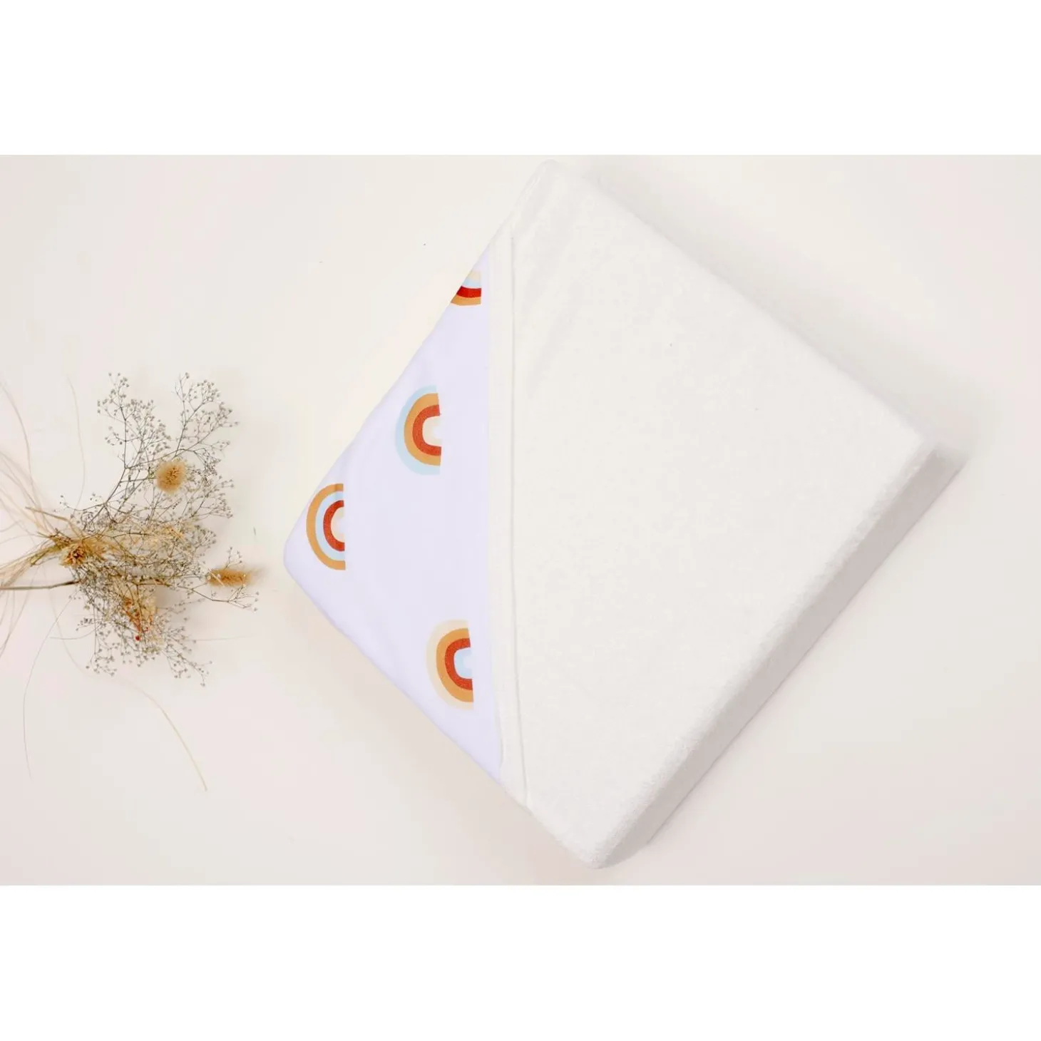 BabyToLove Serviette de bain Papillon Rainbow