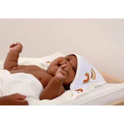 BabyToLove Serviette de bain Papillon Rainbow