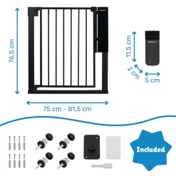 Badabulle                    Barrière de sécurite Safe & Pass    Noir