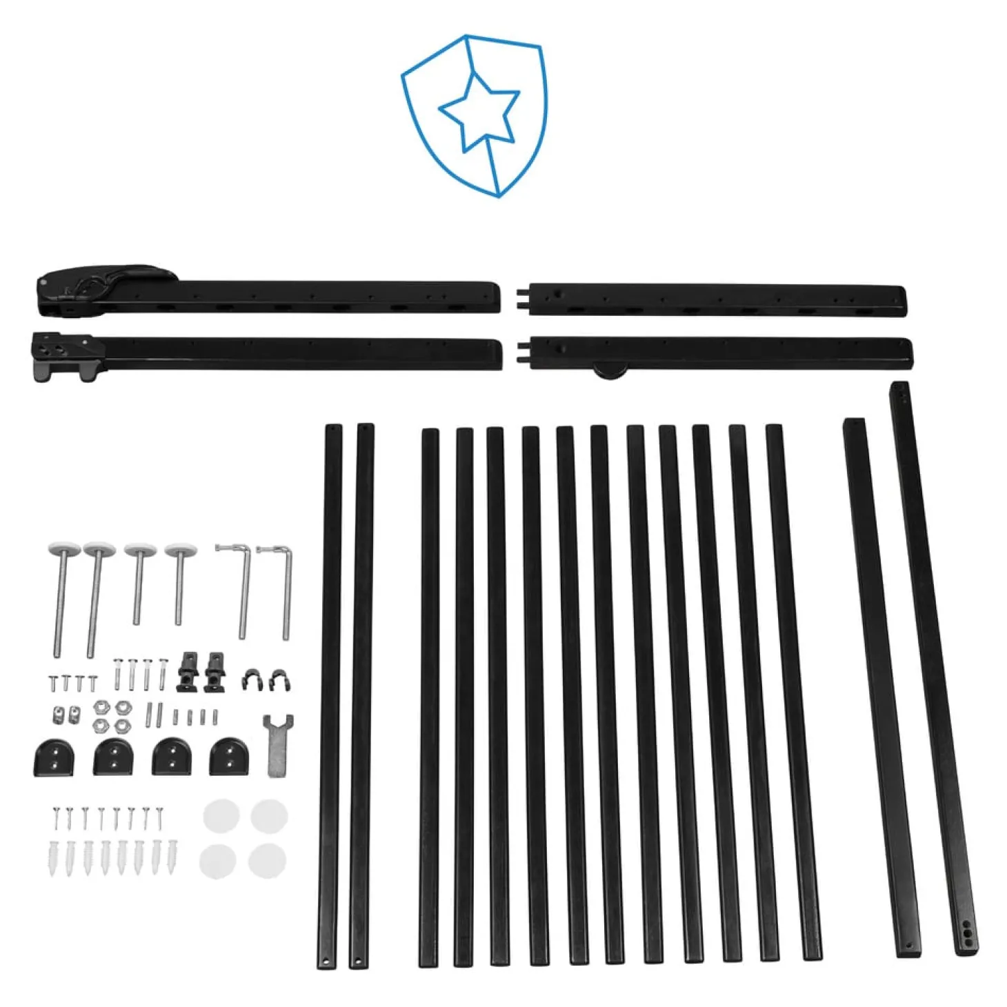 Badabulle Barrière extensible Deco Pop Noir