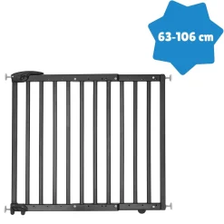 Badabulle Barrière extensible Deco Pop Noir