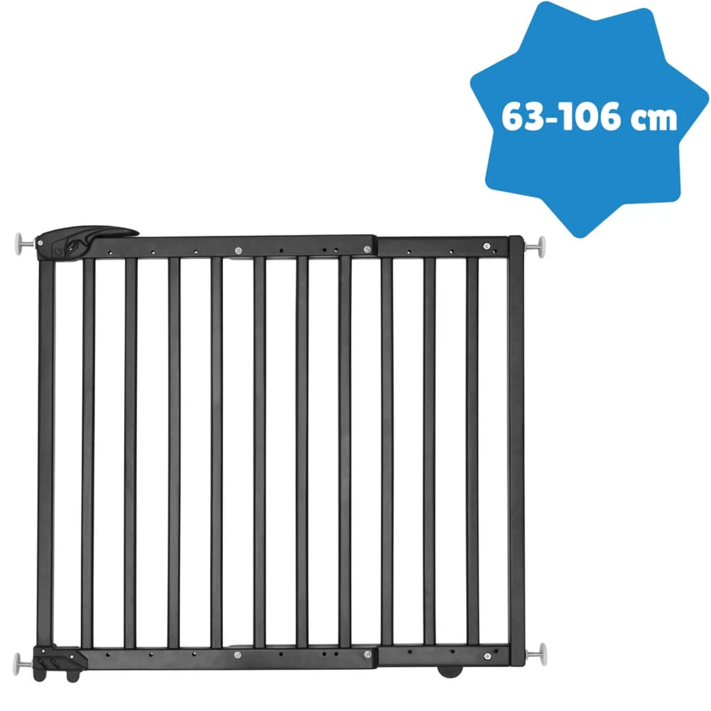 Badabulle Barrière extensible Deco Pop Noir