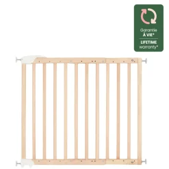 Badabulle                    Barrière extensible Deco Pop    Bois Naturel