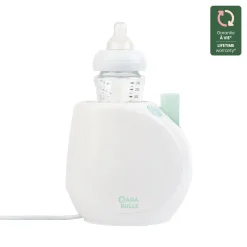 Badabulle                    Chauffe-biberon easy+ maison    Blanc/Vert/Bleu