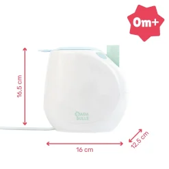 Badabulle                    Chauffe-biberon easy+ maison    Blanc/Vert/Bleu