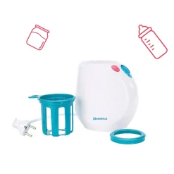 Badabulle                    Chauffe biberon Easy +    Blanc/ Bleu