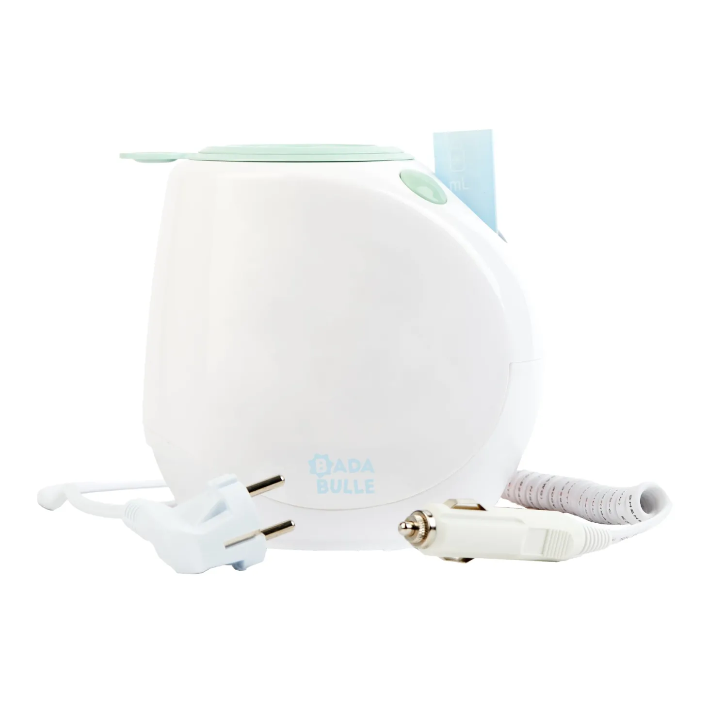 Badabulle Chauffe-Biberon Easy+ Maison-Voiture Pastel Et Blanc