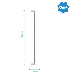 Badabulle Extension de barrière 7 cm Metal