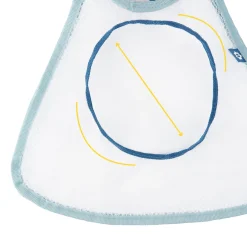 Badabulle Filet de rangement bain Bleu