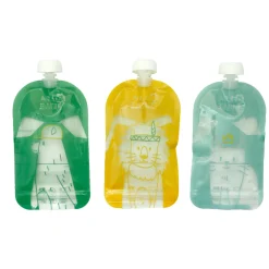 Badabulle                    15 gourdes réutilisables    Multicolore            150 ml