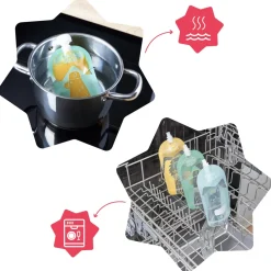 Badabulle 15 gourdes réutilisables Multicolore 150 ml
