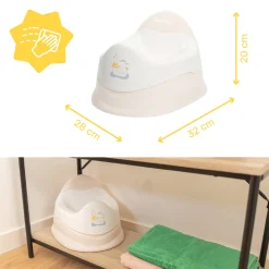 Badabulle Pot d'apprentissage avec Cuvette Amovible Mouette