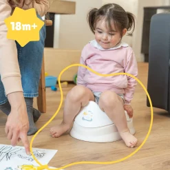 Badabulle Pot d'apprentissage avec Cuvette Amovible Mouette