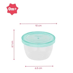 Badabulle                    5 pots de conservation Babybowls    Multicolore            250 ml