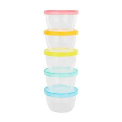 Badabulle                    5 pots de conservation Babybowls    Multicolore            250 ml