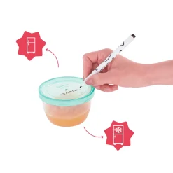 Badabulle                    5 pots de conservation Babybowls    Multicolore            250 ml