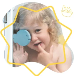 Badabulle                    Puzzle de bain    Multicolore
