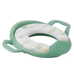 Badabulle Réducteur de Toilette Avec Poignées Vert