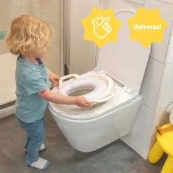Badabulle Réducteur de Toilette Avec Poignées Mouette
