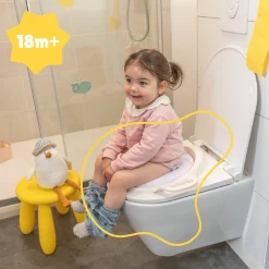Badabulle Réducteur de Toilette Avec Poignées Mouette