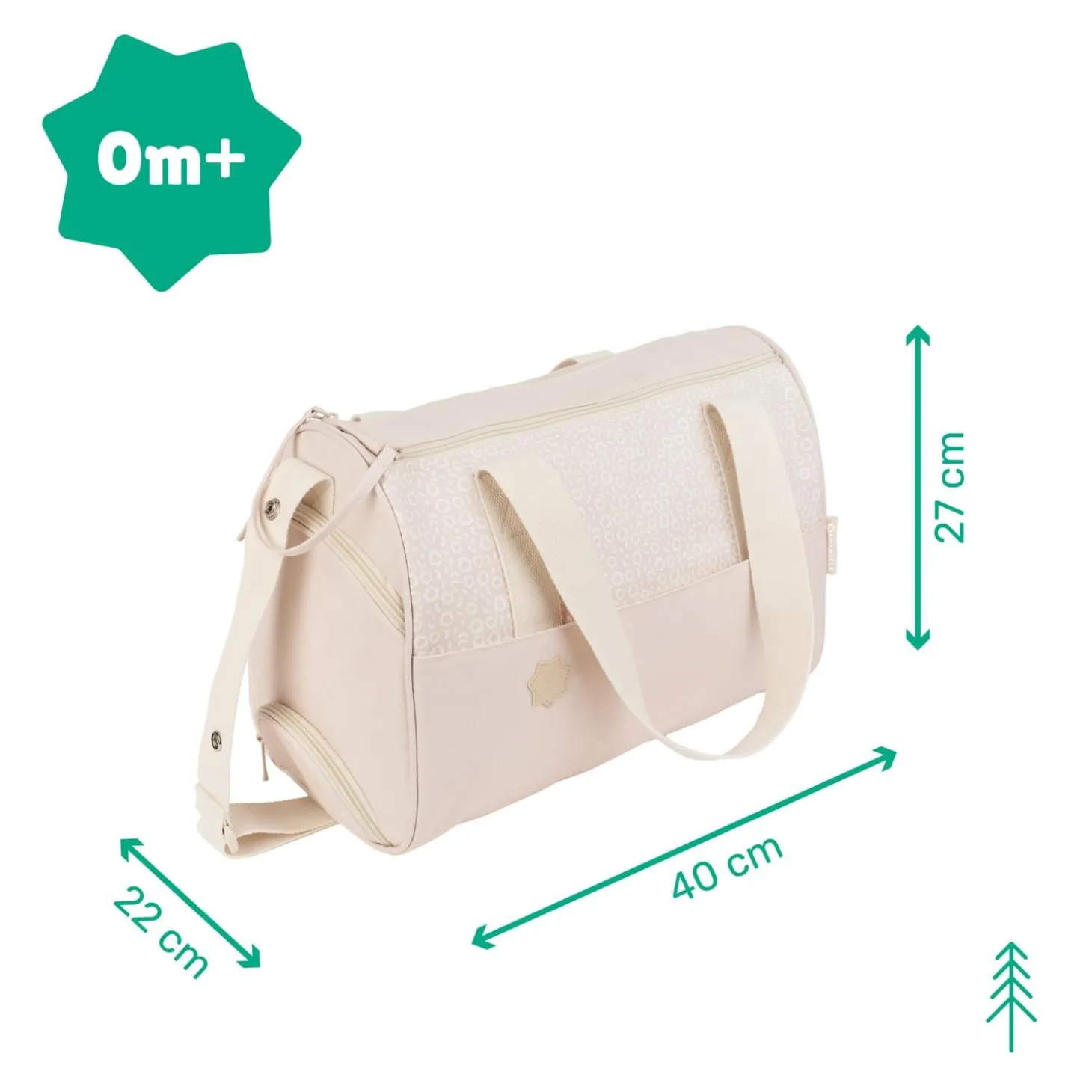 Badabulle Sac à langer pocketstyle Crème