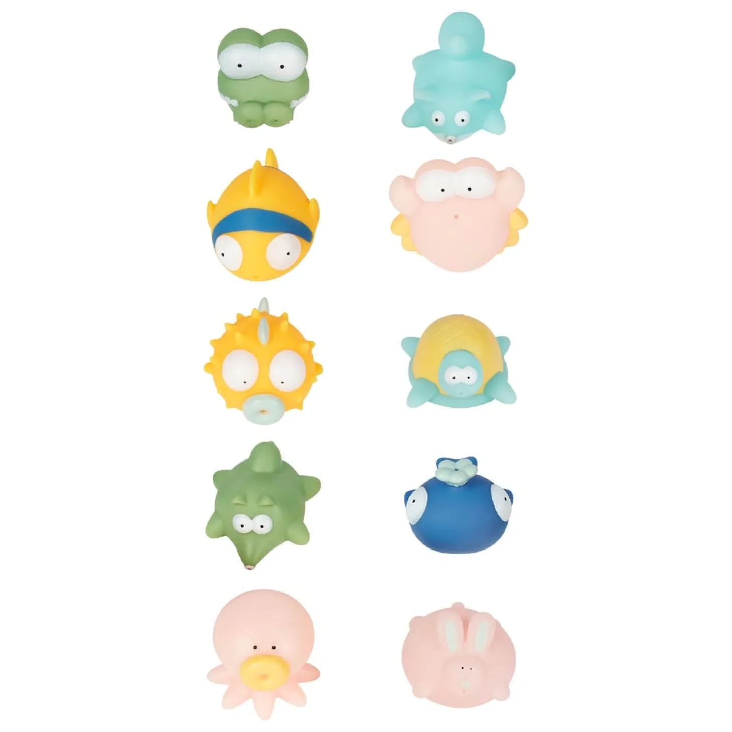 Badabulle 10 Splash rigolo avec sac Multicolore