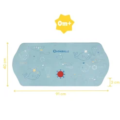 Badabulle                    Tapis de bain XXL    Bleu