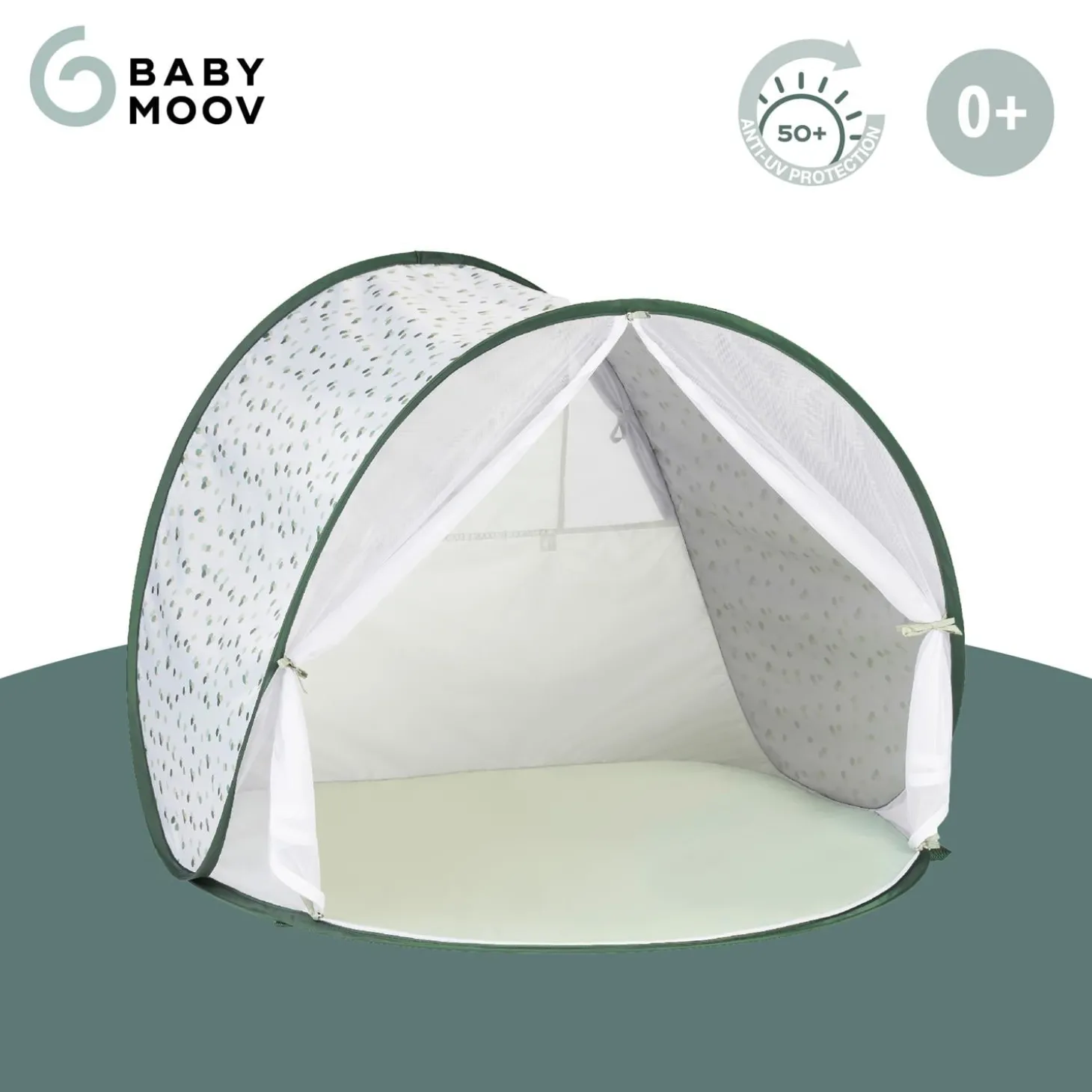 Badabulle Tente anti-UV Vert Sauge