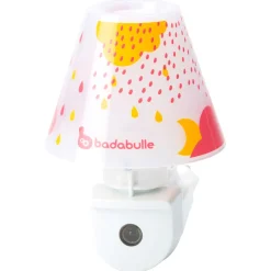 Badabulle Veilleuse murale Gouttes Rose