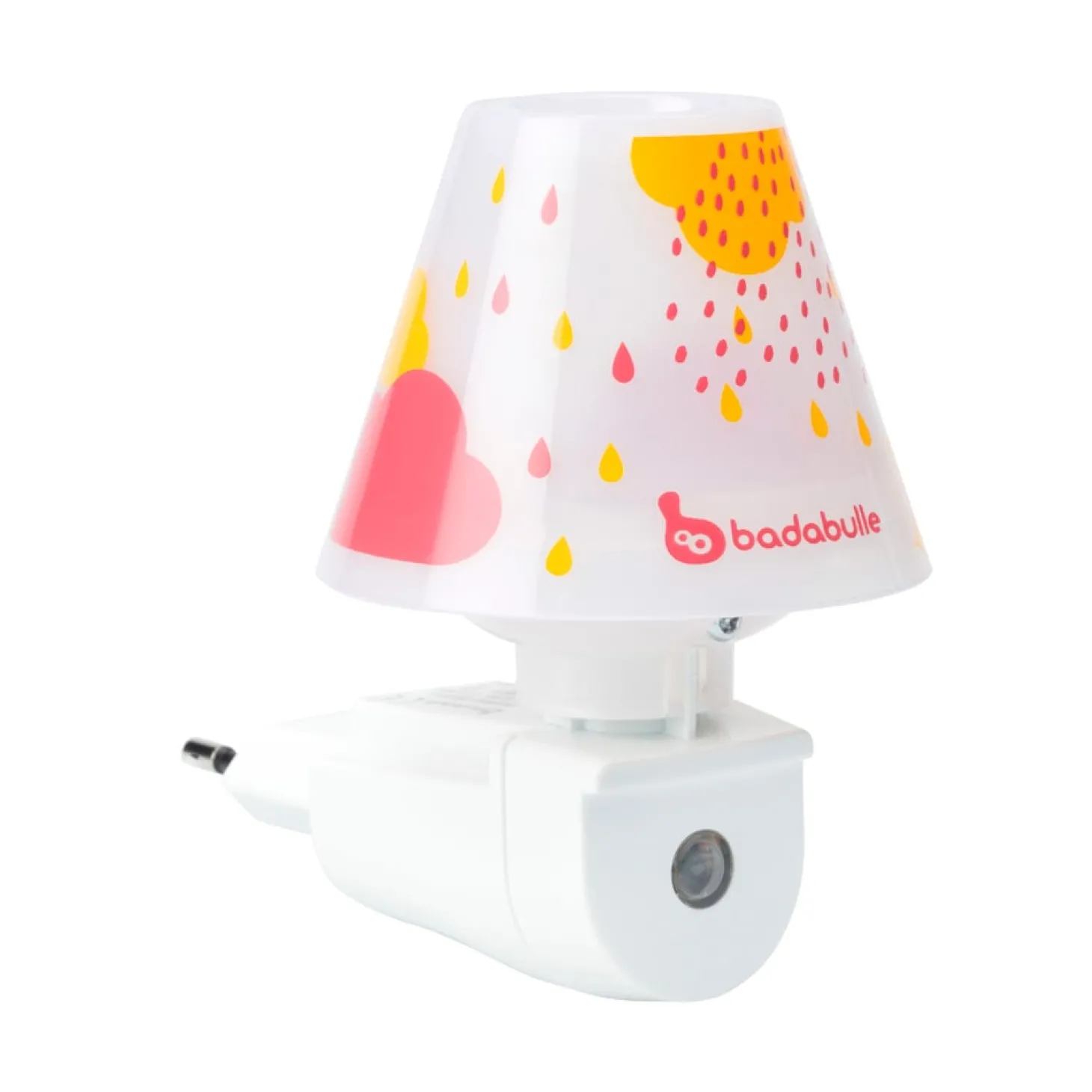Badabulle Veilleuse murale Gouttes Rose