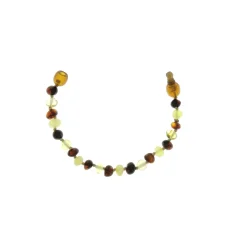 BalticWay                    Bracelet enfant en ambre  Baltique - forme baroque    Mix            13 cm