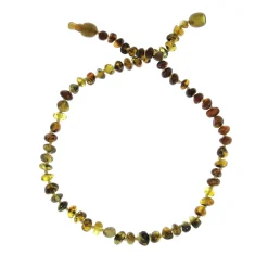BalticWay                    Collier ambre Baltique - forme baroque    Gray            33 cm
