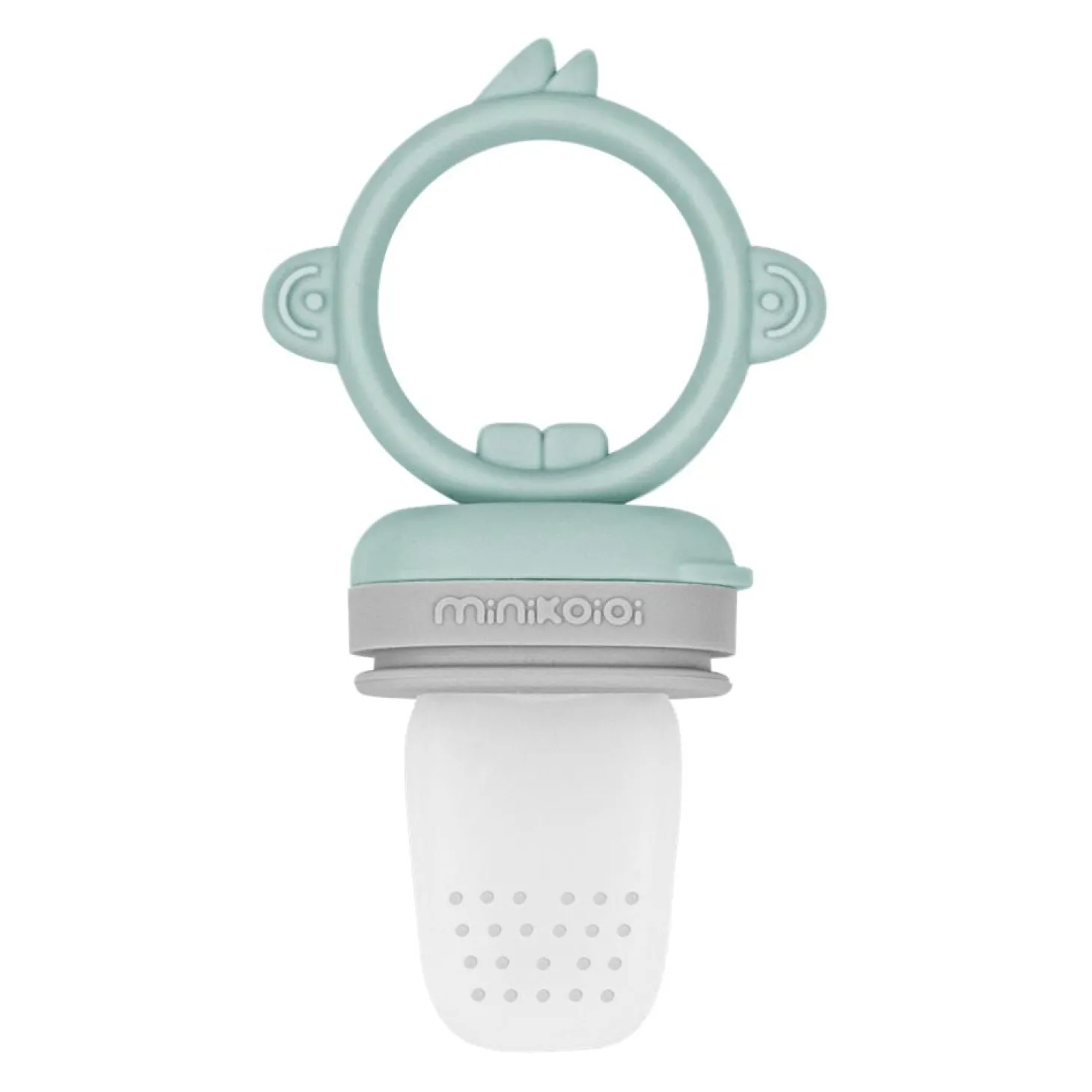 BB&Co Baby Pulp (grignoteur en silicone) Tilleul/ Gris