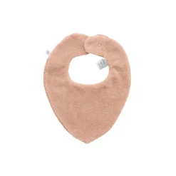 BB&Co                    Bavoir bandana réversible bambou / gaze de coton    Mocha