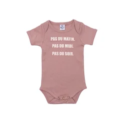 BB&Co                    Body manches courtes Pas du matin    Mocha