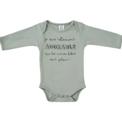 BB&Co                    Body manches longues "adorable"    Mixte