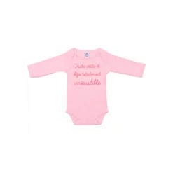 BB&Co                    Body manches longues Toute petite    Rose Blush