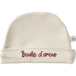 BB&Co                    Bonnet doublé coton "Bouille d'amour"    Mixte            Naissance