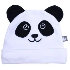 BB&Co                    Bonnet doublé pur coton Petit panda avec oreilles    Mixte            Naissance
