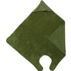 BB&Co                    Cape de bain tablier en éponge bambou    Fougère            100x100 cm