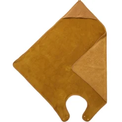 BB&Co                    Cape de bain tablier en éponge bambou    Havane            100x100 cm