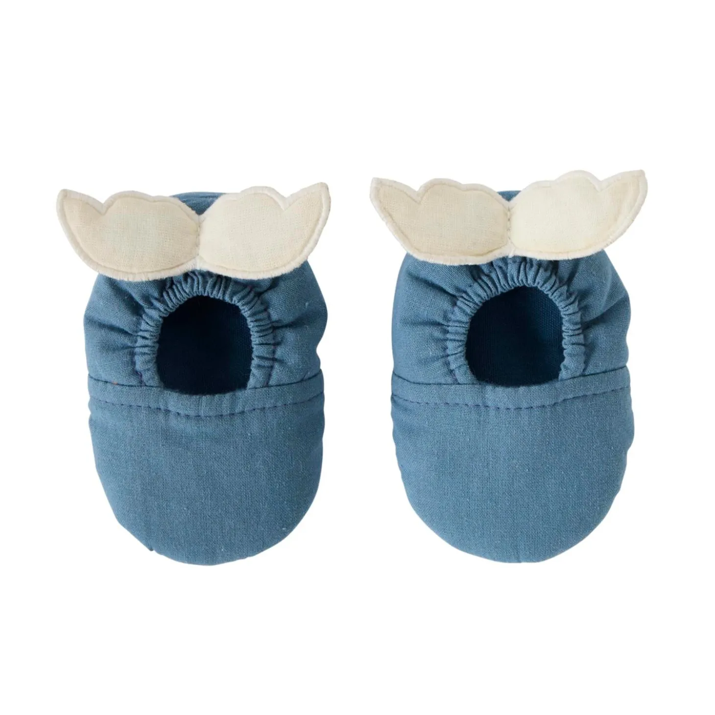BB&Co Chaussons ailes d’ange Pierre Bleue 0-6 mois