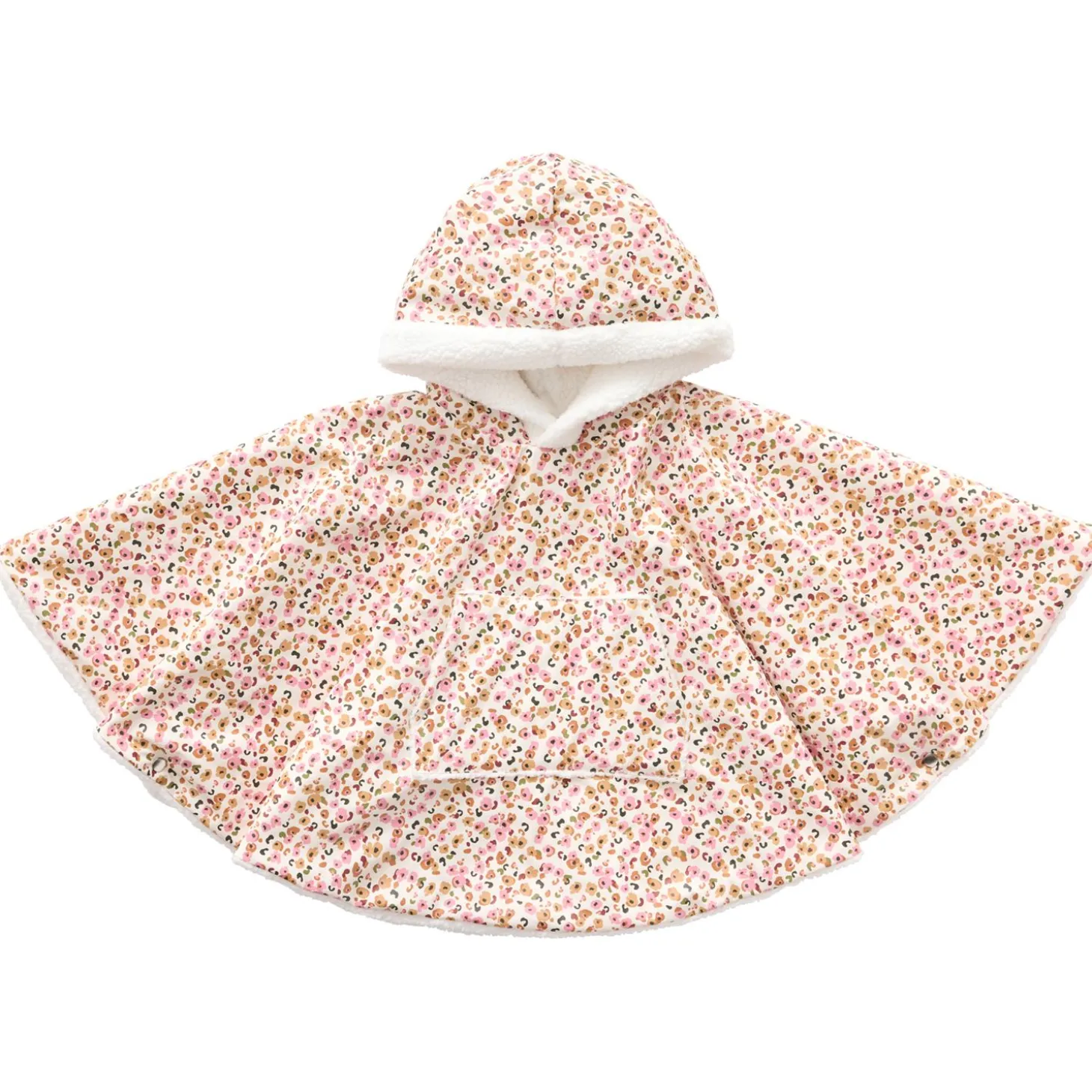 BB&Co Ciré bébé / sherpa Léopard/Blanc 12-24 mois