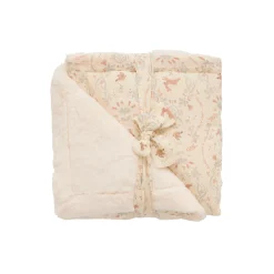 BB&Co                    Couverture Luxe fausse fourrure Jardin enchanté    Ivoire            70x100 cm
