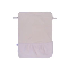 BB&Co Couverture nomade fausse fourrure angora Ivoire