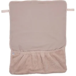 BB&Co Couverture nomade fausse fourrure angora Pétale
