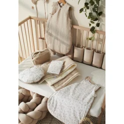 BB&Co Couverture peluche Mix&Match Biscuit 70x100 cm