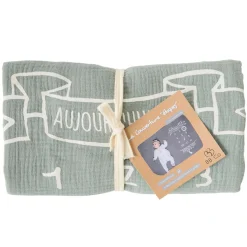 BB&Co                    Couverture étapes pour photos    Vert De Gris / Écru