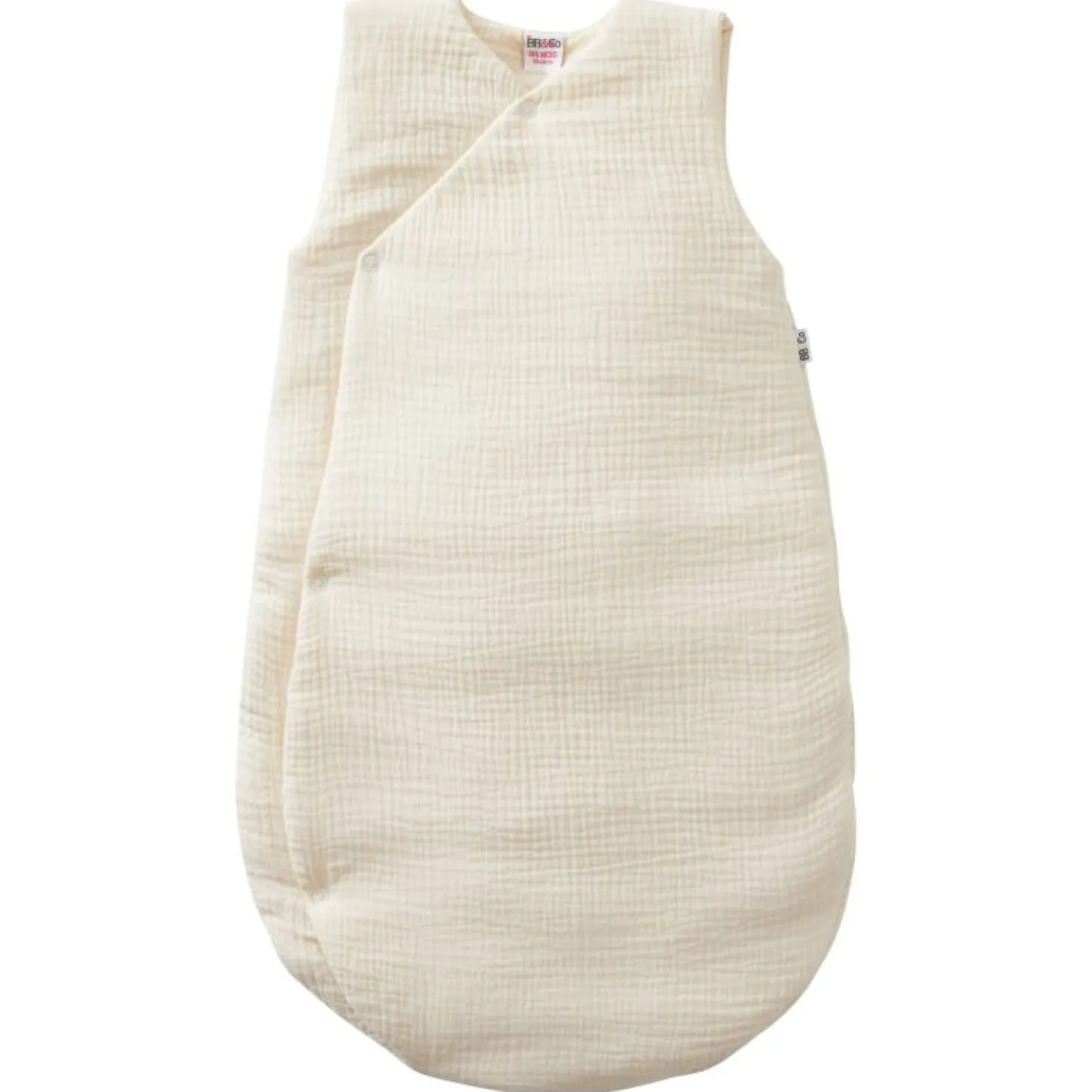 BB&Co Gigoteuse double gaze ouatinée forme kimono - Mix & Match Mousse De Lait