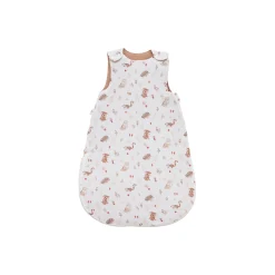 BB&Co                    Gigoteuse ouatinée gaze de coton Cosy Forest    Blanc/ Mocha